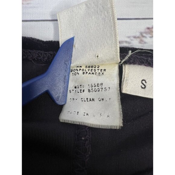 Max Studio Dress Size S Purple Sleeveless Midi Velvet Dress Whimsigoth Fairy - Picture 12 of 13